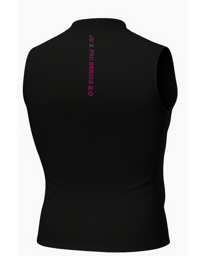 Black Sleeveless Compression Shirt Mockup